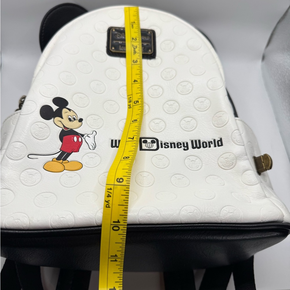 Walt Disney World 50th Anniversary Mickey Mouse Loungefly Backpack No Hip Pack - Picture 11 of 12